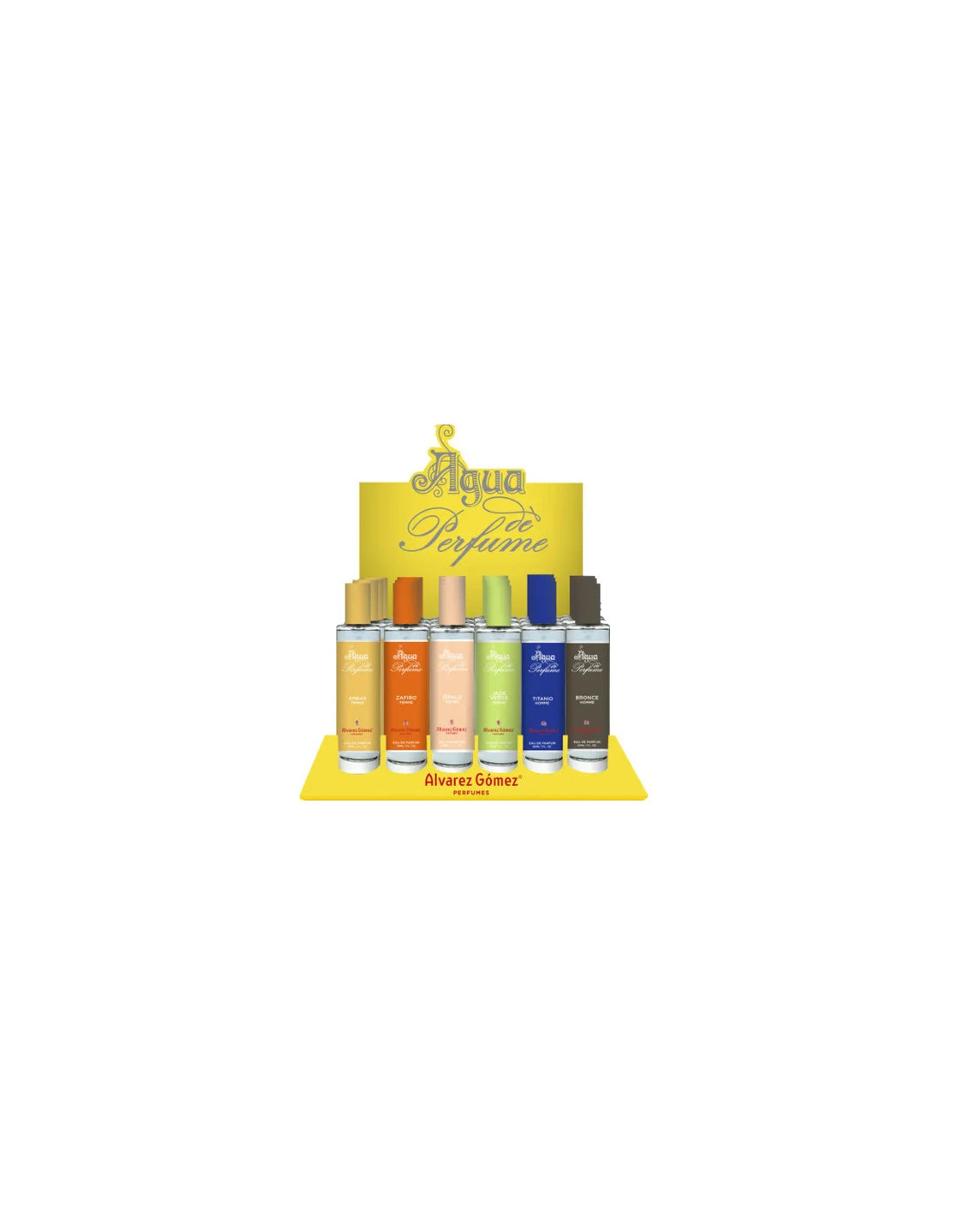 Alvarez Gómez Alv Gomez Expositor Agua De Perfume 30ml 36 Uds