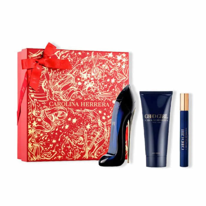 Carolina Herrera Good Girl Eau De Parfum Spray 80ml Set 3 Pieces