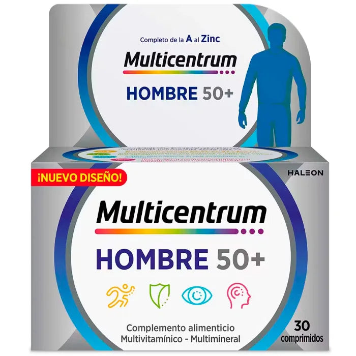 Multicentrum Man 50+ 30 Tablets 