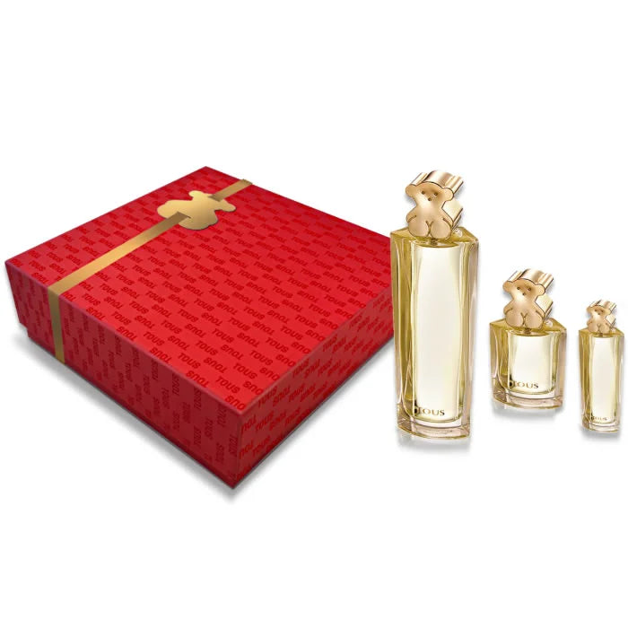 Tous Eau de Parfum Spray 90ml Set 3 Pieces