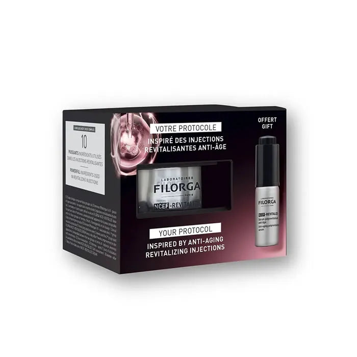 Filorga NCEF-Revitalize Polyrevitalizing Firming Effect Cream 50ml Set 2 Pieces