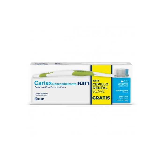  Kin Cariax Sensitive Teeth Toothpaste 125ml+Gif Tootbrush