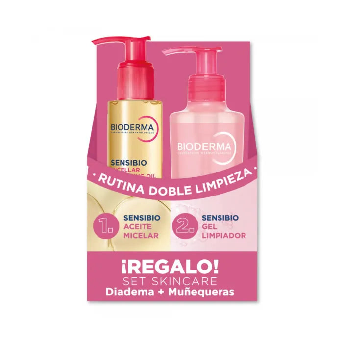 Bioderma Double Cleansing Routine Cleansing Oil 150ml Set 3 Pieces