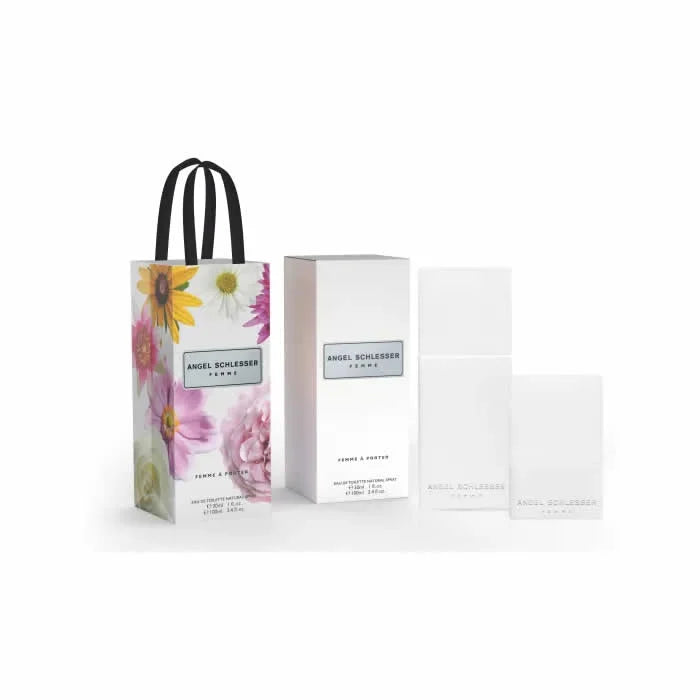 Angel Schlesser Femme A Porter Eau De Toilette Spray 100ml Set 2 Pieces