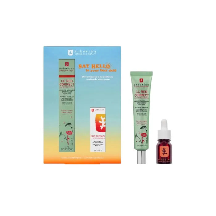 Erborian CC Red Correct 45ml Set 2 Pieces