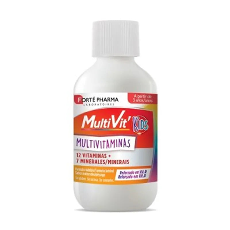 Forte Pharma Multivit Kids Peach Flavor 150 ml