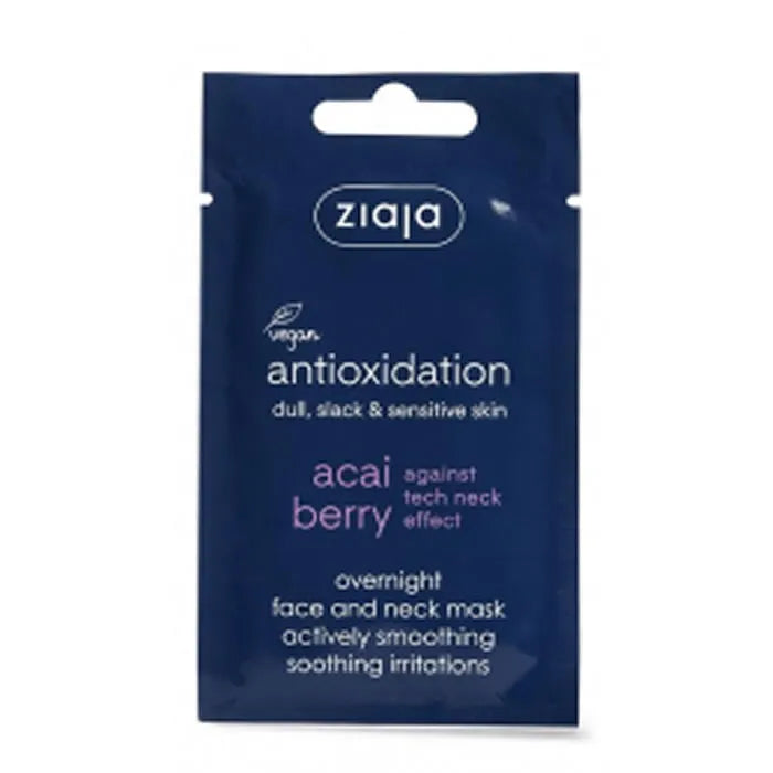 Ziaja Acai Mascarilla Nocturna Para Rostro y Cuello 7ml
