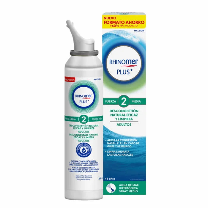 Rhinomer Plus+ Strength 2 Medium 200ml