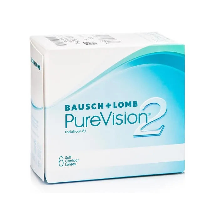 PureVision Contact Lenses Visibility Tinted -1.25 BC/86 6 Units