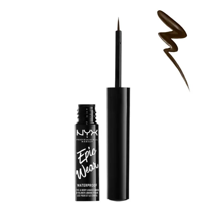 Nyx Epic Wear Waterproof Liquid Liner Brown