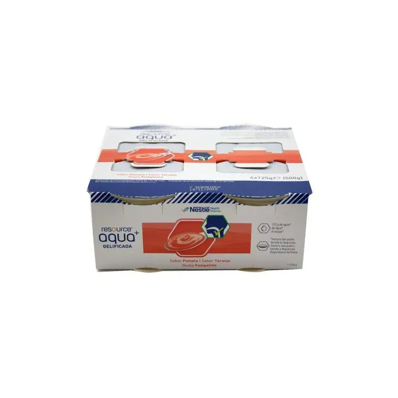 Meritene Nestlé Resource Water Gelified Grapefruit 4uds