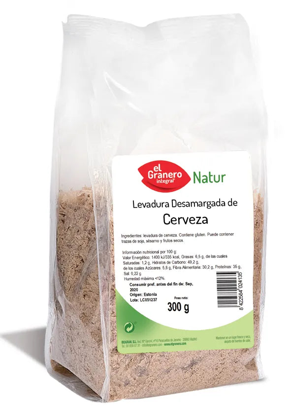 Granero Levadura De Cerveza Desamargada 300g