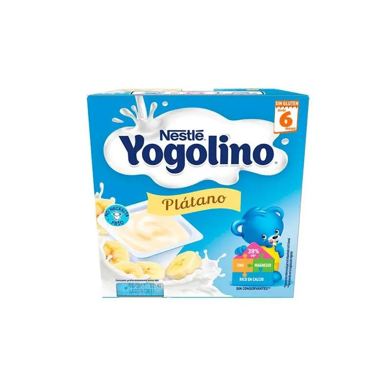 Nestle Nestlé Banana Milk Dessert 4uts