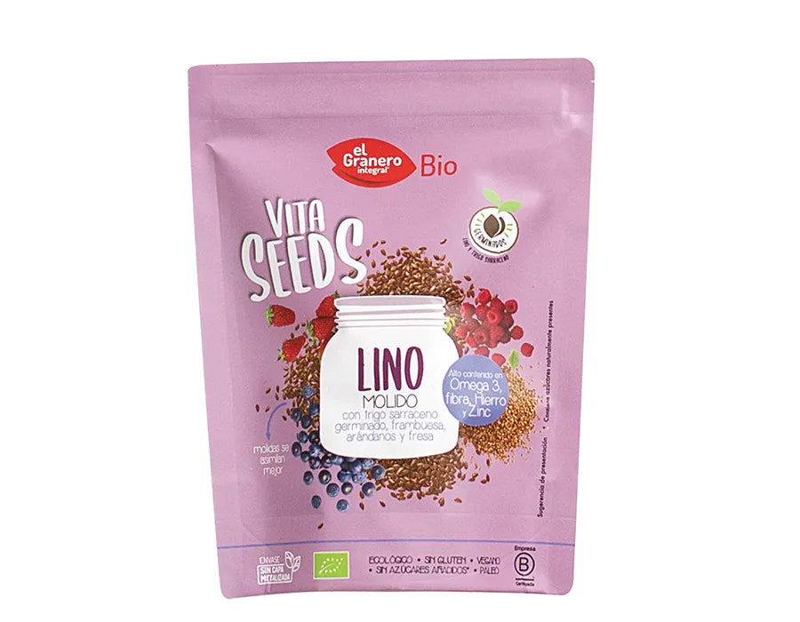 Granero Vitaseeds Lino Molidos Trigo Sarraceno Frambuesa A