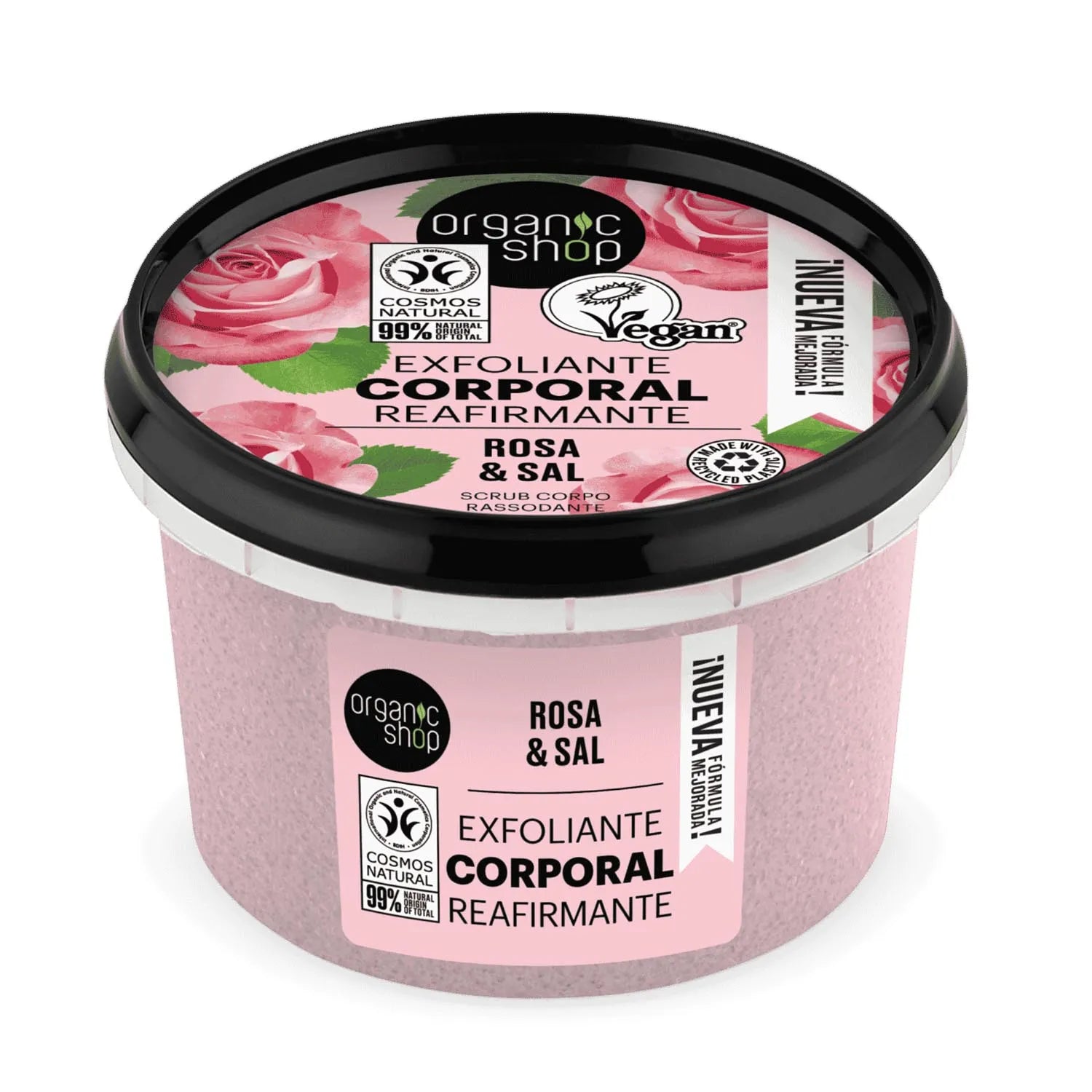 Organic Shop Perla Rosa Exfoliante Corporal Perla Rosa 250ml