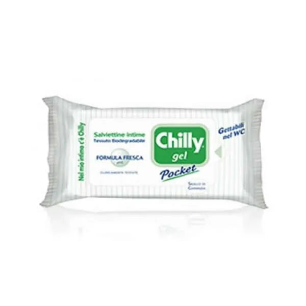Chilly Toallitas Íntimas Formula Fresca Ph5 12 Unidades 