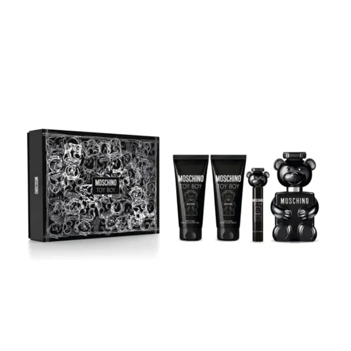 Moschino Toy Boy Eau De Perfume Spray 100ml Set 4 Pieces