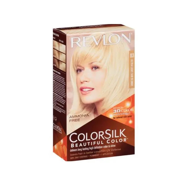 Revlon Colorsilk Ammonia Free 03 Ultra Light Sun Blonde 