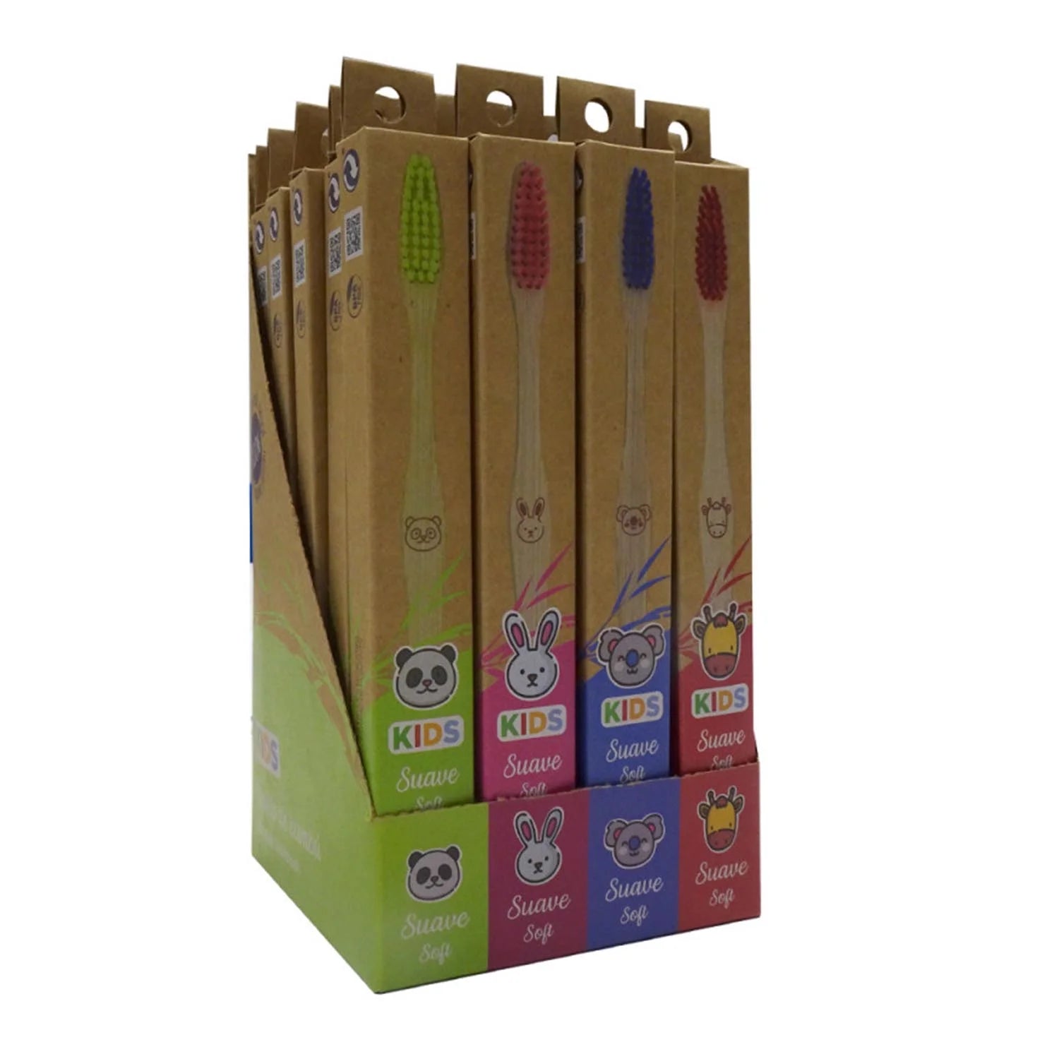 Elie Saab Lovyc Kids Cepillo De Dientes Bambu Suave Caja 24u