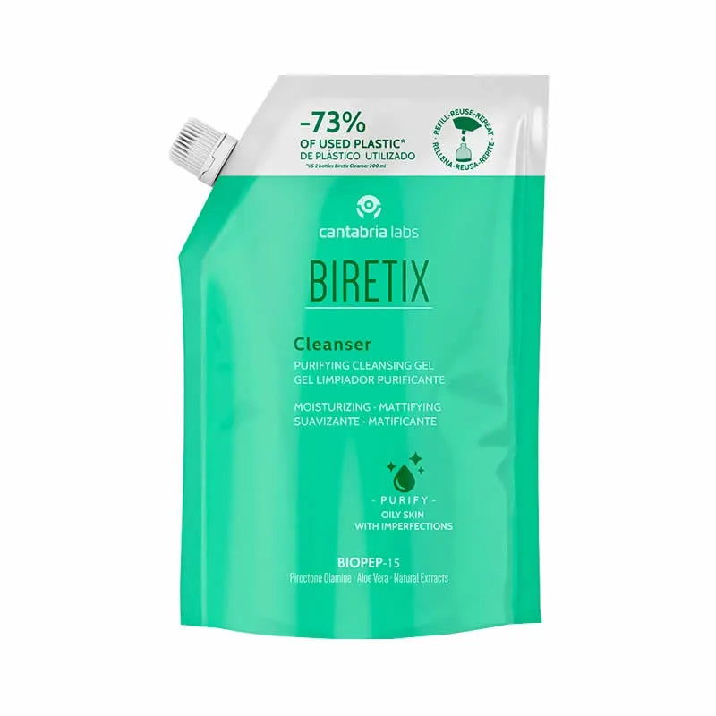 Biretix Cleanser Purifing Cleansing Gel  Refill 400ml