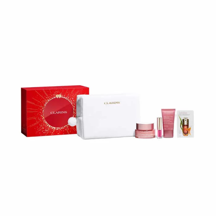 Clarins Multi-Active Day Cream All Skin Types 50ml Set 4 Pieces