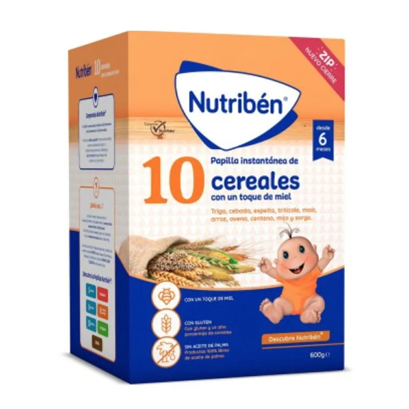Nutribén 10 Cereals with Honey 1 Bag 600 g