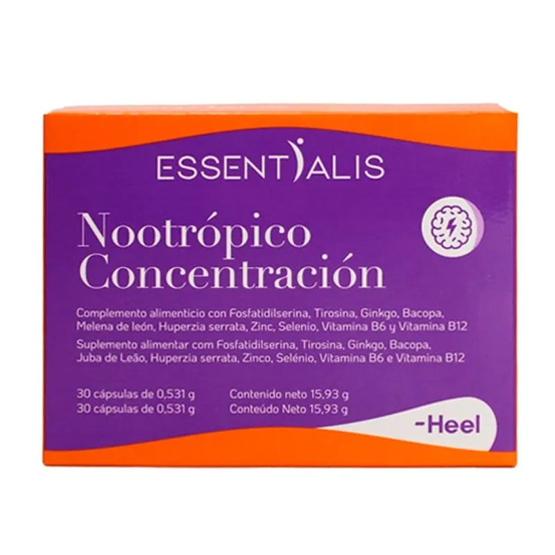 Heel Essentialis Nootropic Focus 30 Capsules