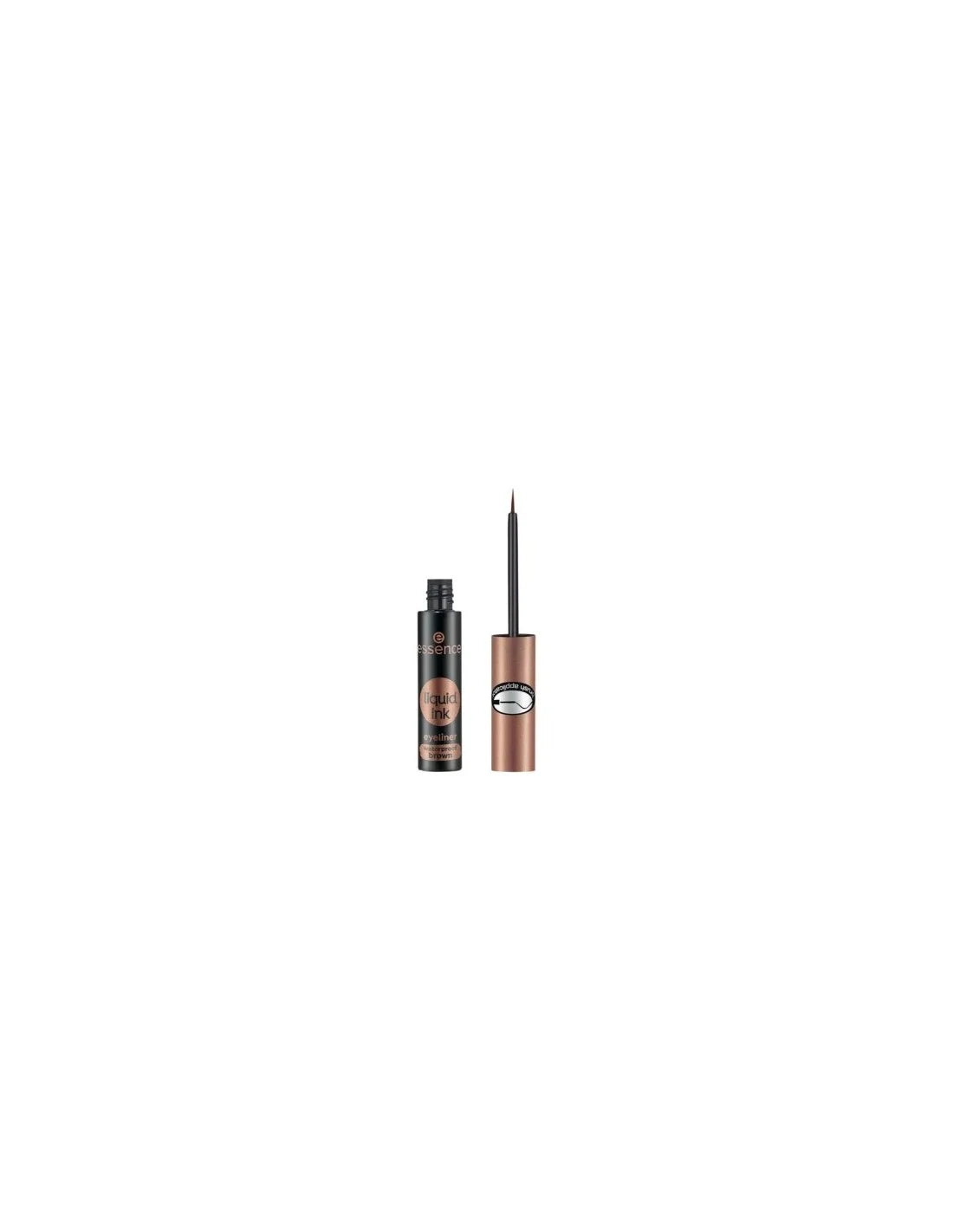 Essence Cosmetics Liquid Ink Eyeliner Waterproof 02-Brown 3ml