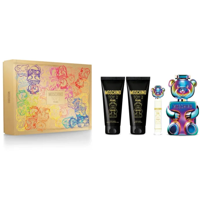 Moschino Toy 2 Pearl Eau De Perfume Spray 100ml Set 4 Pieces